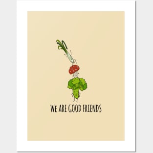 best friends forever Posters and Art